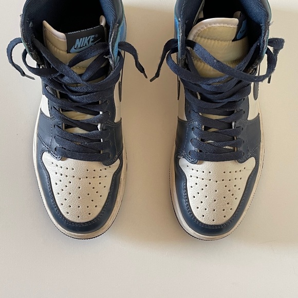 Jordan Obsidian 1s, Size 6y so 7.5 in Women’s - Picture 2 of 2